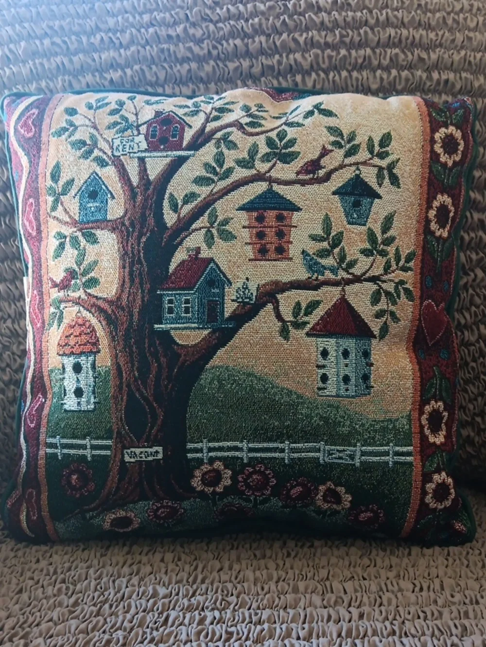 Mohawk Home 2003 Birdhouse Pillow. 18